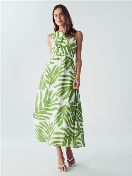 Willa Kjole 'Revival'  grøn / hvid