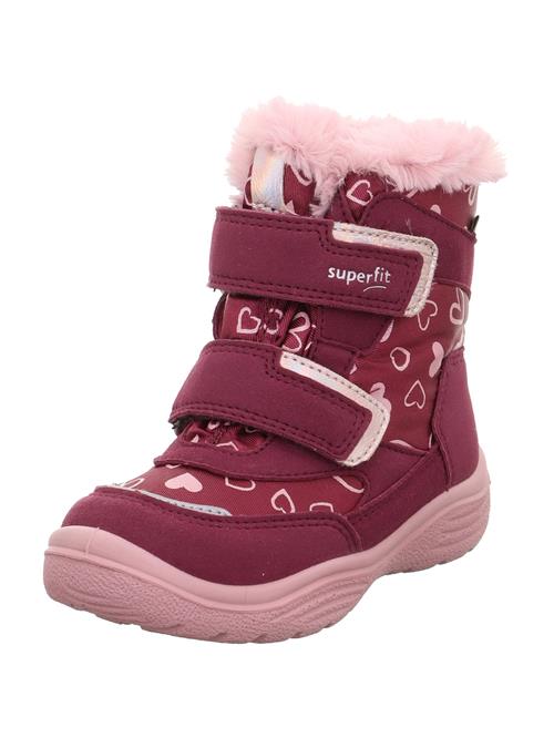 SUPERFIT Snowboots 'Crystal'  rosa guld / sølvgrå / lyserød / burgunder