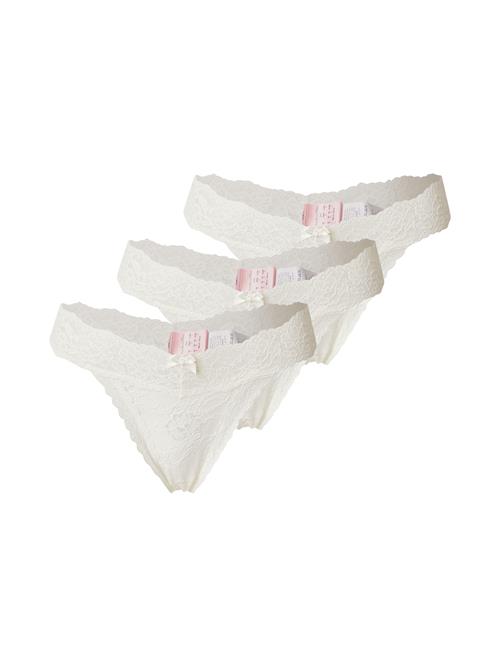 Hunkemöller String 'Madison'  hvid