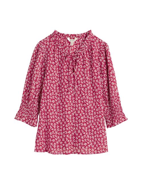 Seasalt Cornwall Bluse  purpur / offwhite