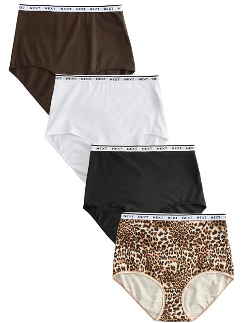 Next Slip  brun / mørkebrun / sort / hvid