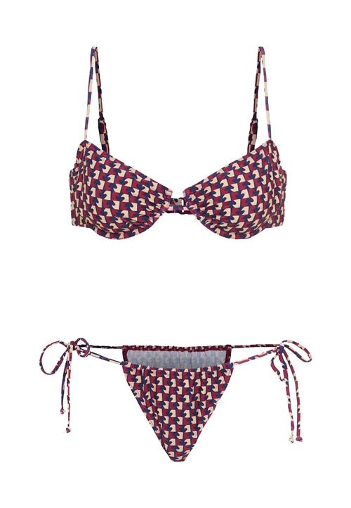LSCN by LASCANA Bikini  ecru / navy / bordeaux