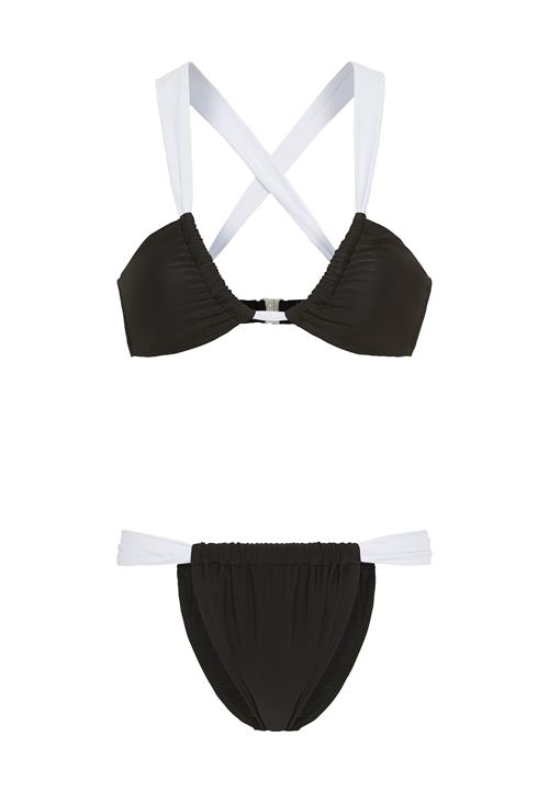 LSCN by LASCANA Bikini  sort / hvid
