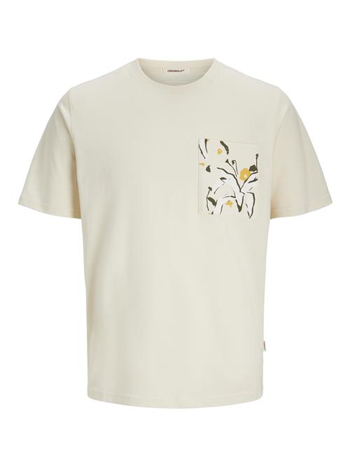 JACK & JONES Bluser & t-shirts  gul / oliven / uldhvid