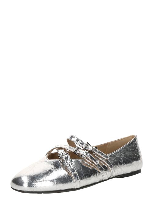 MICHAEL Michael Kors Ballerinasko med rem 'INDY FLEX'  sølv