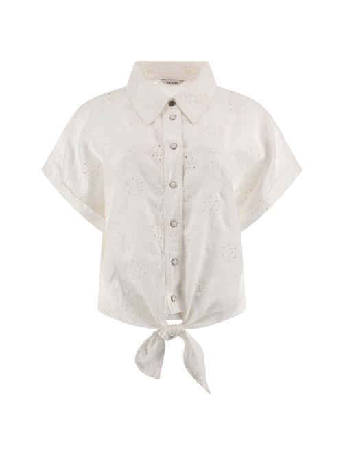 GUESS Bluse 'Brigitte Embro'  hvid