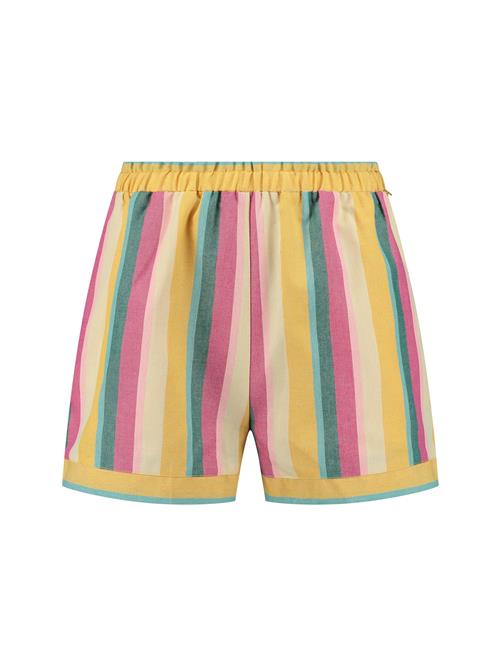 Shiwi Bukser 'Mala'  gylden gul / pastelgul / mørkegrøn / lys pink