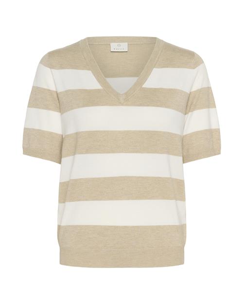 Kaffe Pullover 'KALizza'  beige / hvid