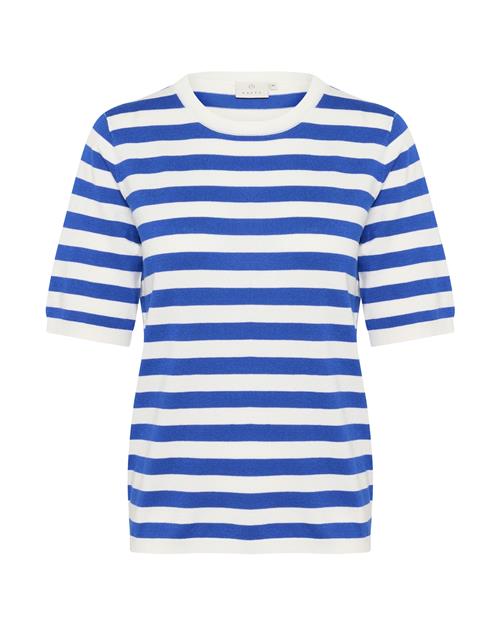 Kaffe Pullover  blå / hvid