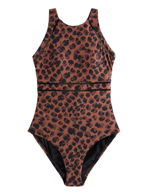 Next Badedragt  brun / rustbrun / sort