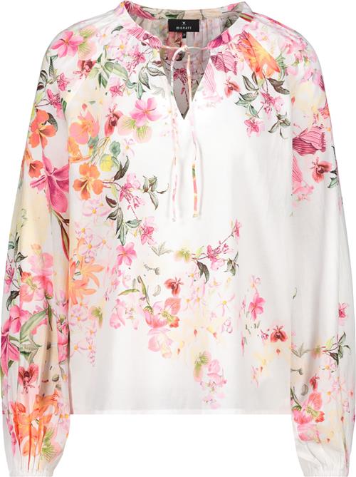monari Bluse  ecru / abrikos / mørkeorange / pink