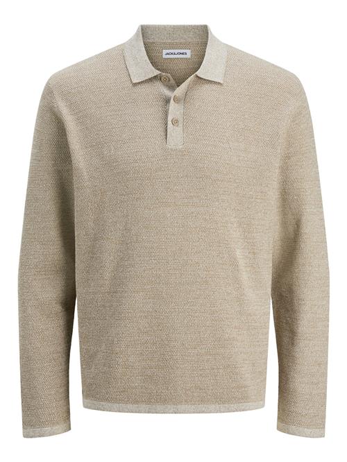 JACK & JONES Pullover 'JJEGeorge'  sand