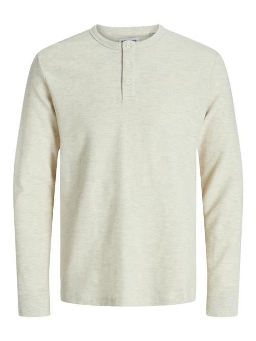 JACK & JONES Bluser & t-shirts 'JJEDover'  hvid-meleret