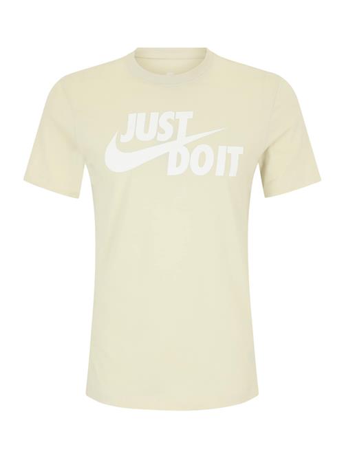 Nike Sportswear Bluser & t-shirts 'Swoosh'  khaki / hvid