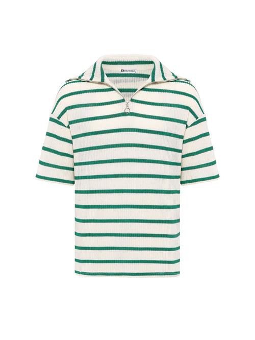 Dandalo Pullover  grøn / naturhvid