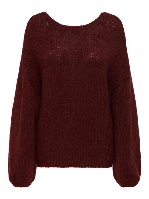 JDY Pullover 'JDYDINEA'  vinrød