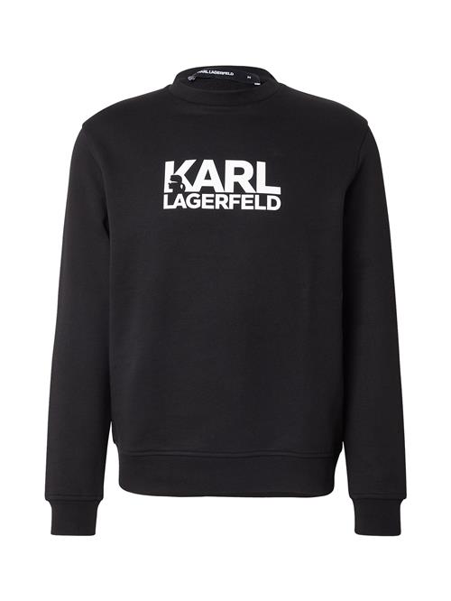 Karl Lagerfeld Sweatshirt  sort / hvid