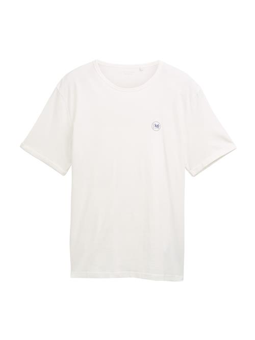 TOM TAILOR Bluser & t-shirts  blå / offwhite