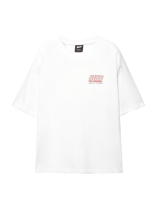 Pull&Bear Bluser & t-shirts  orange / rød / sort / hvid