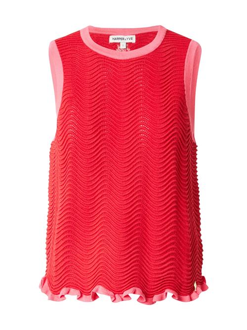 Harper & Yve Overdel 'Donna'  lys pink / rød