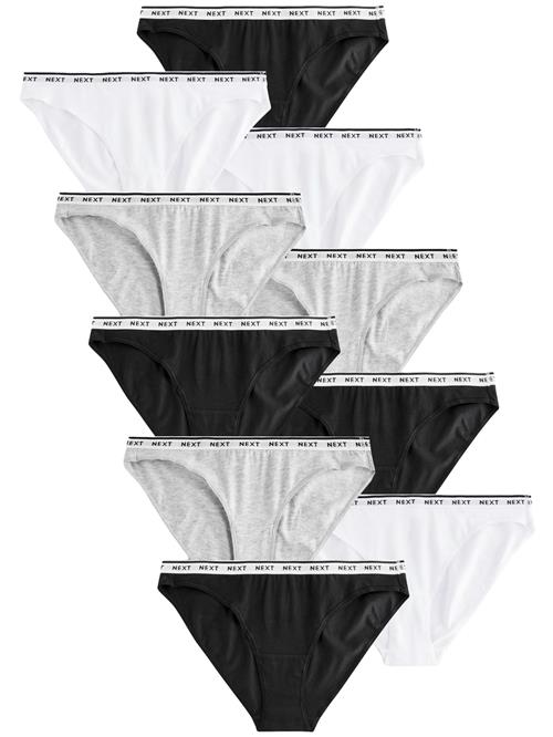 Next Slip  grå-meleret / sort / hvid