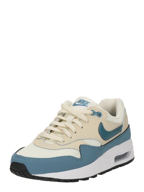 Nike Sportswear Sneakers 'Air Max 1'  elfenben / blå / hvid