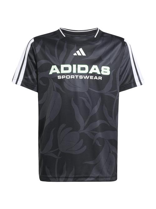 ADIDAS SPORTSWEAR Funktionsskjorte  mørkegrå / sort / hvid