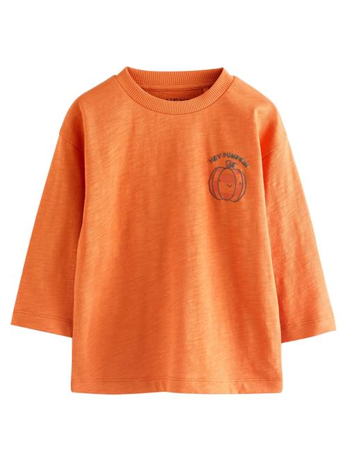 Next Shirts  mørkegrå / orange
