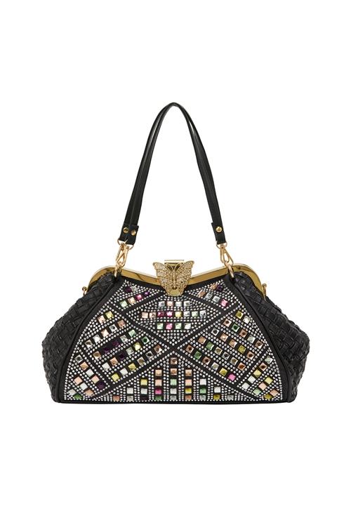 NAEMI Skuldertaske  blandingsfarvet / sort