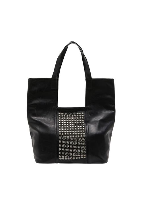 NAEMI Skuldertaske  sort / sølv