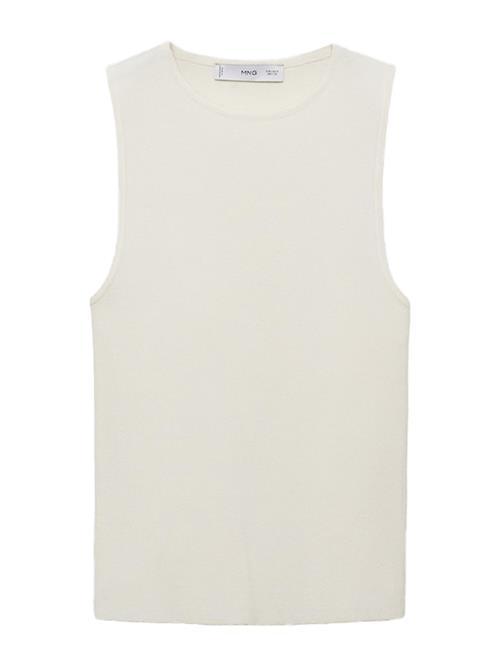 MANGO Sticktop 'HERNAN'  lysebeige