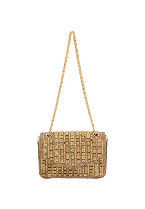 NAEMI Skuldertaske  guld