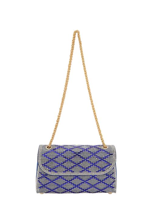 NAEMI Skuldertaske  royalblå