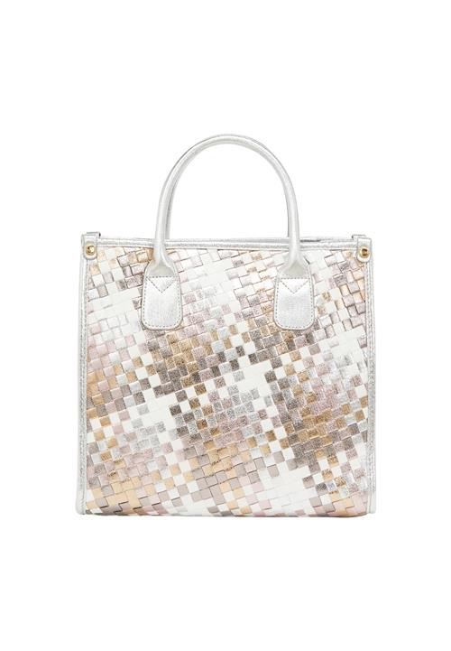 NAEMI Håndtaske  creme / sølv