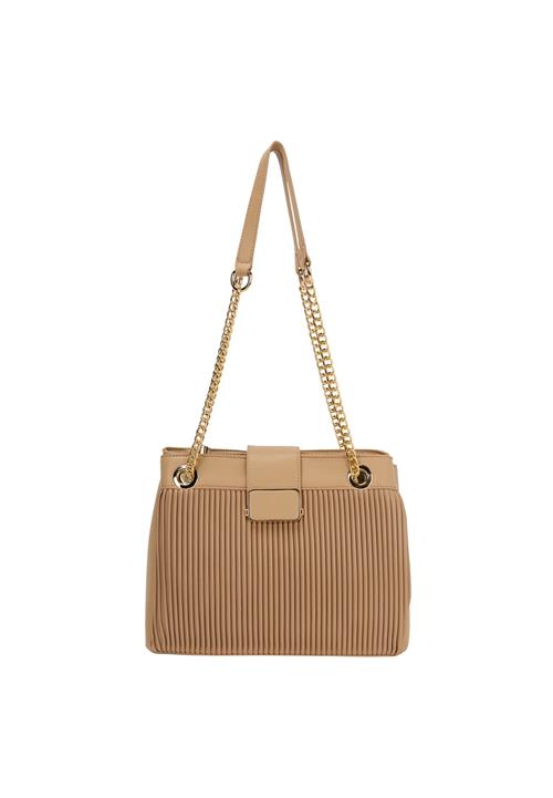 NAEMI Skuldertaske  beige