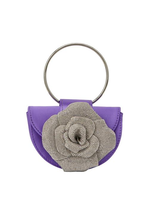 NAEMI Håndtaske  lilla / sølv