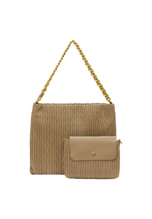 NAEMI Skuldertaske  beige