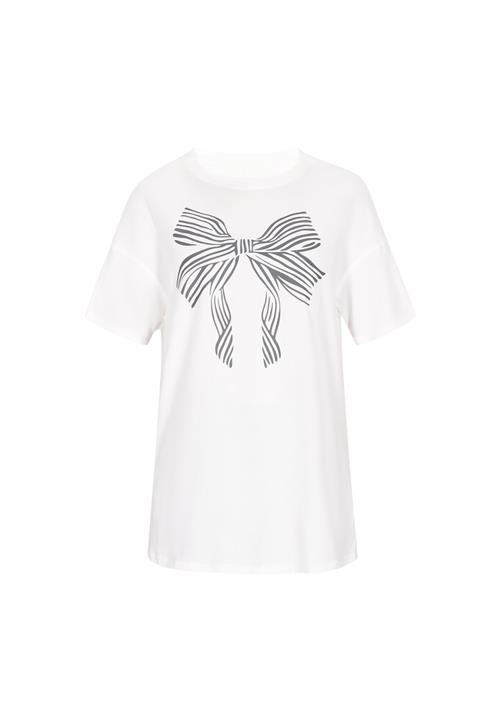 NALLY Shirts 'Fashion Look'  antracit / hvid