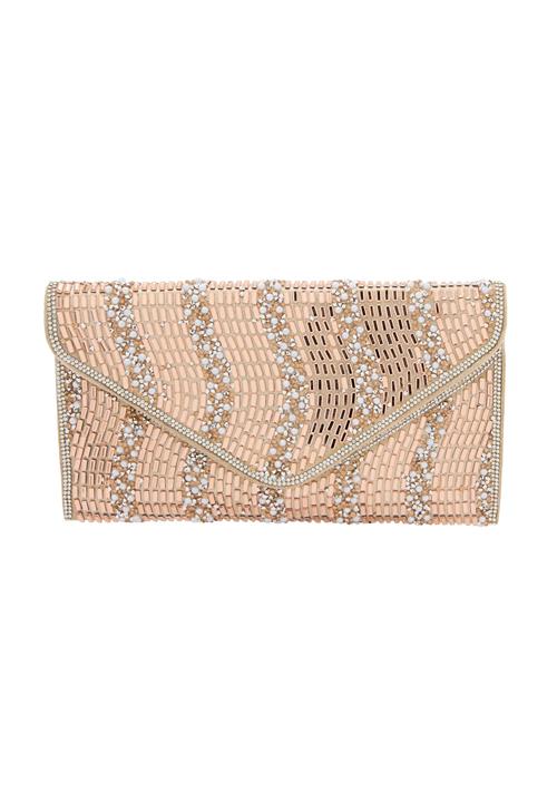 NAEMI Clutch  champagne / lyserød