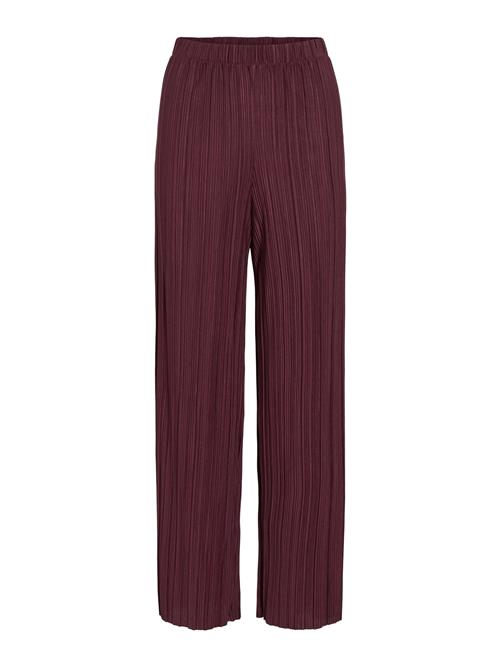 VILA Bukser  aubergine