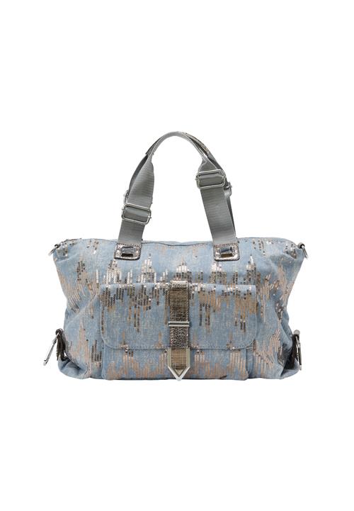 NAEMI Håndtaske  blue denim / guld