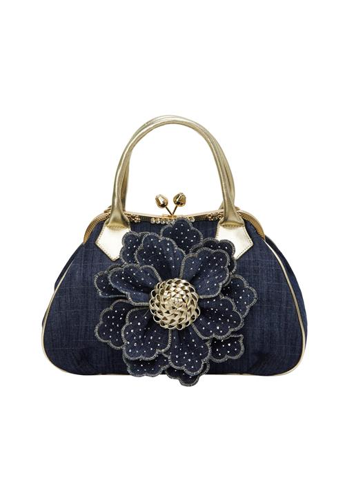 Gaya Clutch  navy / guld