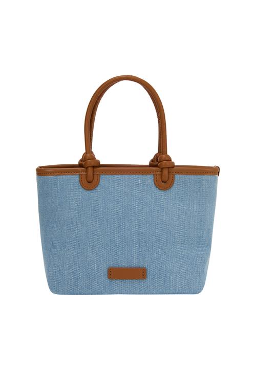 Gaya Håndtaske  blue denim / brun