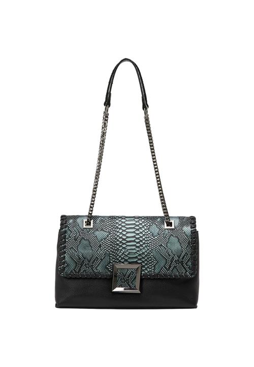 faina Skuldertaske  grøn / mørkegrøn