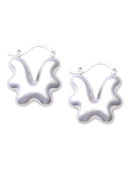 SOHI Øreringe 'Tayler'  sølv