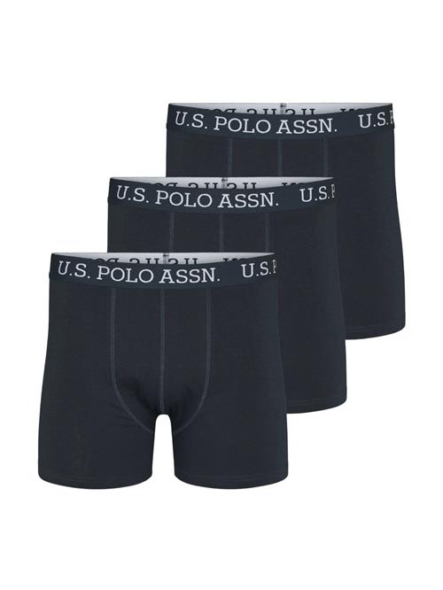 U.S. POLO ASSN. Boksershorts 'Abadalla'  safir / hvid