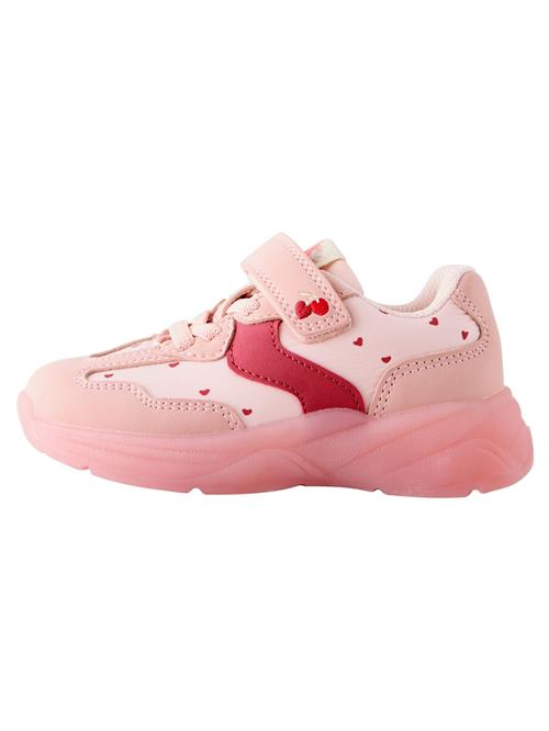 Next Sneakers  lysegrøn / lyserød / gammelrosa / rød