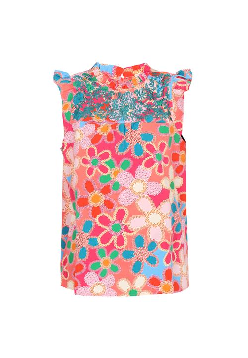 ebeeza Bluse  blandingsfarvet