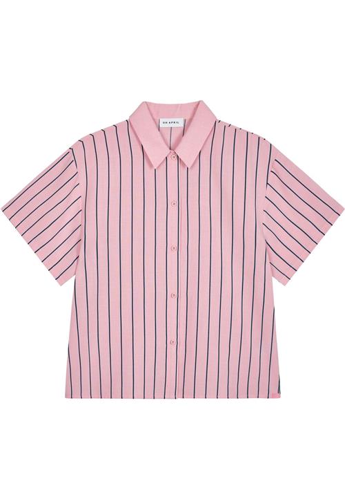 OH APRIL Bluse 'Mira'  stone / lyserød