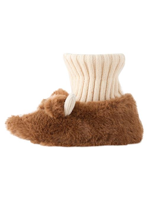 Next Hjemmesko  brun / hvid